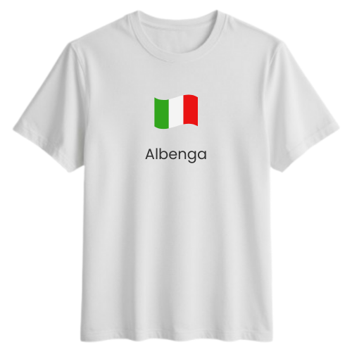 T-shirt Comune italiano Albenga (SV) | Idea regalo originale