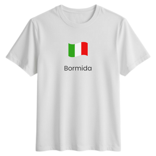 T-shirt Comune italiano Bormida (SV) | Idea regalo originale