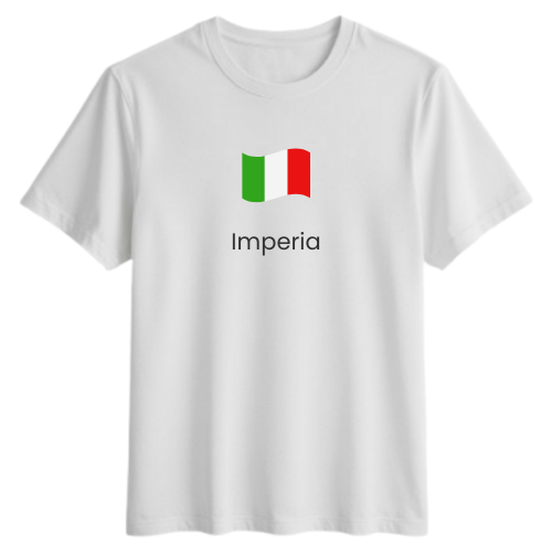T-shirt Comune italiano Imperia (IM) | Idea regalo originale