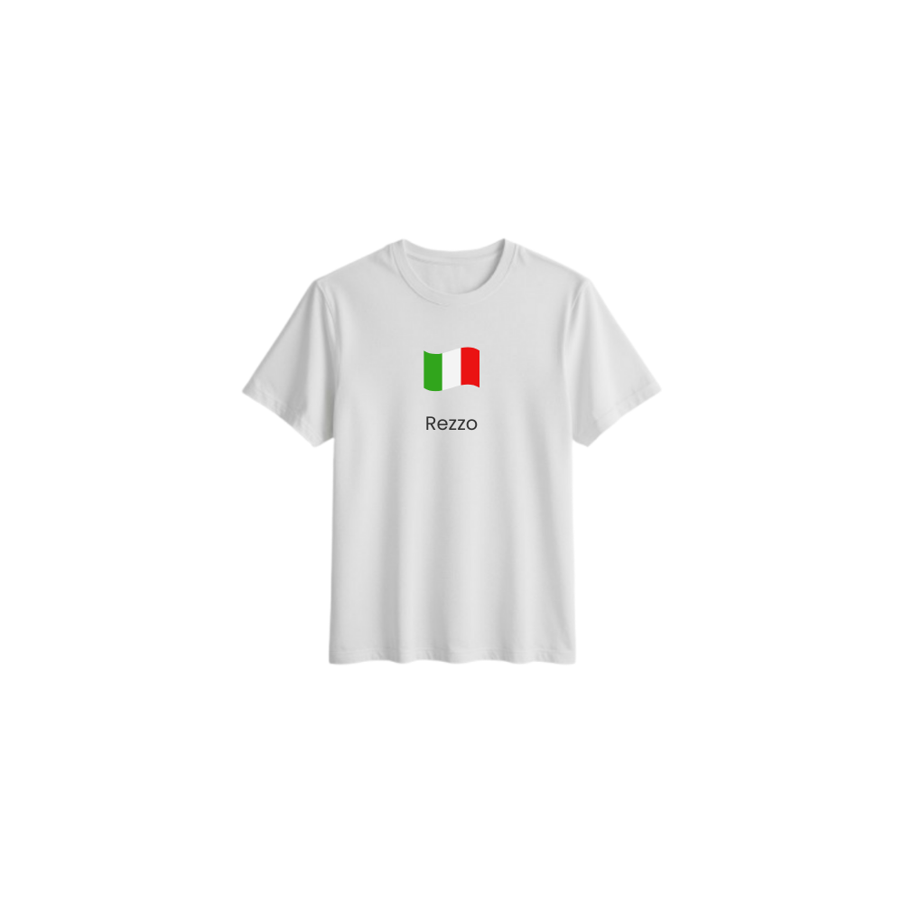 T-shirt Comune italiano Rezzo (IM) | Idea regalo originale