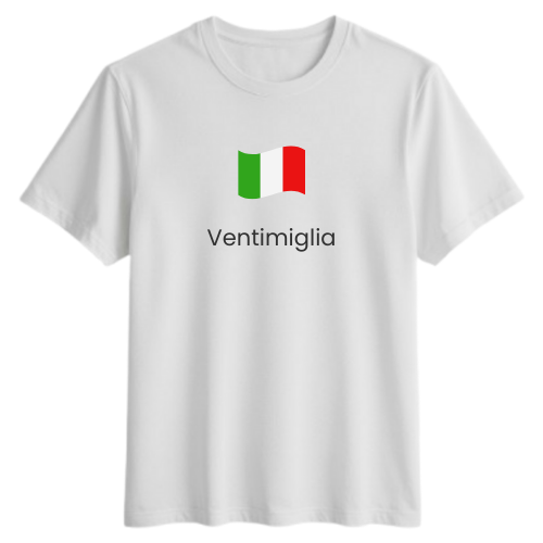 T-shirt Comune italiano Ventimiglia (IM) | Idea regalo originale