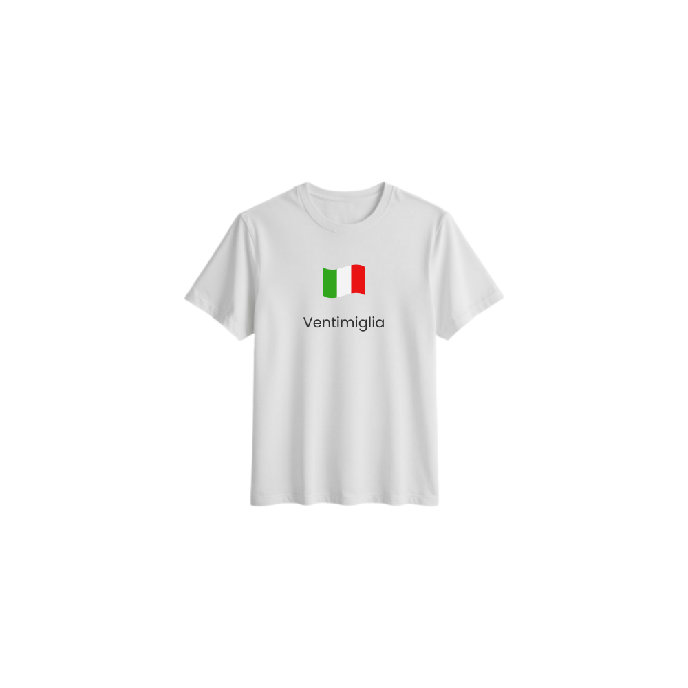T-shirt Comune italiano Ventimiglia (IM) | Idea regalo originale